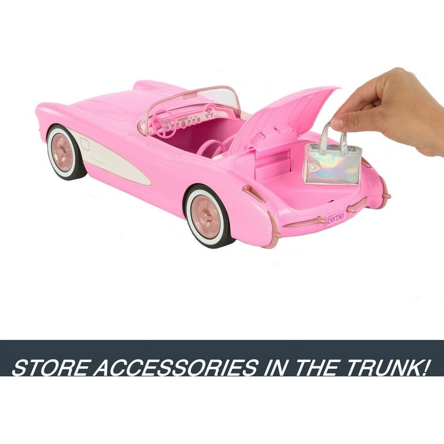 Hot Wheels RC Barbie Corvette, Remote Control Corvette from Barbie The Movie