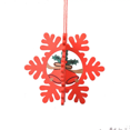 thumbnail image 4 of Colgante de copo de nieve de madera grande personalizado para decorar el árbol de Navidad, decoración colgante de Navidad, adornos navideños, 4 of 4
