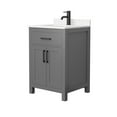 thumbnail image 2 of Wyndham Collection Wcg242424s-Vca-Mxx Beckett 24" Free Standing Single Basin Vanity Set -, 2 of 7
