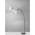 thumbnail image 1 of 44" X 43" X 74" Brushed steel Metal Arc Lamp, 1 of 1