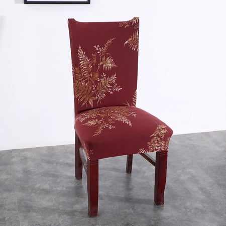 Fuloon 4 6 Pack Super Fit Stretch Removable Washable Short Dining Chair