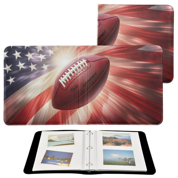 BZSMCE Photo Album Book Scrapbooking Touchdown Triumph Printed Picture Album