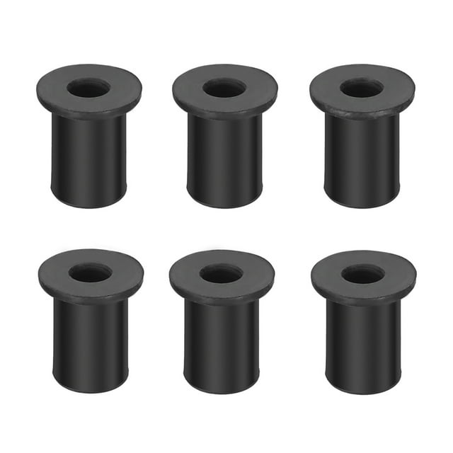 6pcs M4/M5/M6 Kayak Rubber Well Nuts Fastener Wellnuts Kayak Accessories