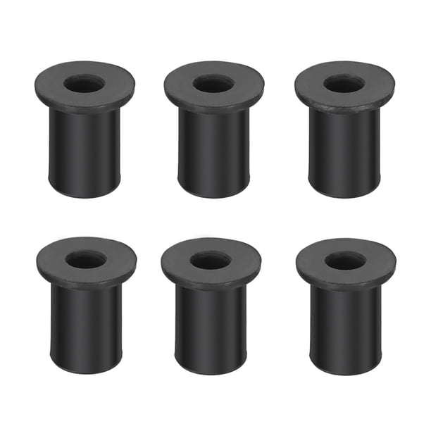 Bien nuez 6pcs M4 / M5 / M6 Kayak Caucho Bien Tuercas Sujetador Wellnuts Kayak Accesorios Irfora Bien nuez