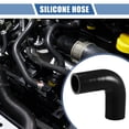 thumbnail image 2 of Unique Bargains 1 Pcs 38mm 1.50" ID 90mm 3.54" Length 90° Black Car Silicone Hose, 2 of 7