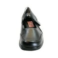 thumbnail image 2 of PEERAGE Misty Wide Width Comfort Casual Leather Mary Jane Style Shoes BLACK 5, 2 of 6