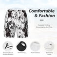 thumbnail image 5 of Lsque Mens Swim Trunks Labrador Retriever Dog Pattern - Bathing Suit Compression Liner - Beach Swim Shorts Swimwear - (S-3XL) - Stretch Quick Dry -, 5 of 9