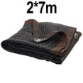 thumbnail image 1 of Filet d'Ombrage Extérieur Noir pour Piscine Cour 2*7m 2*9m 2*10m, 1 of 7