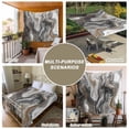 thumbnail image 6 of Black Marble Large Tapestry for Bedroom Wall Hanging Tapestry, Retro Chic Abstract Mottled Texture Art Ceiling Backdrop Tapestries Poster Blanket Wall Decor for Teens Room Living Room Dorm 85" x 90", 6 of 8