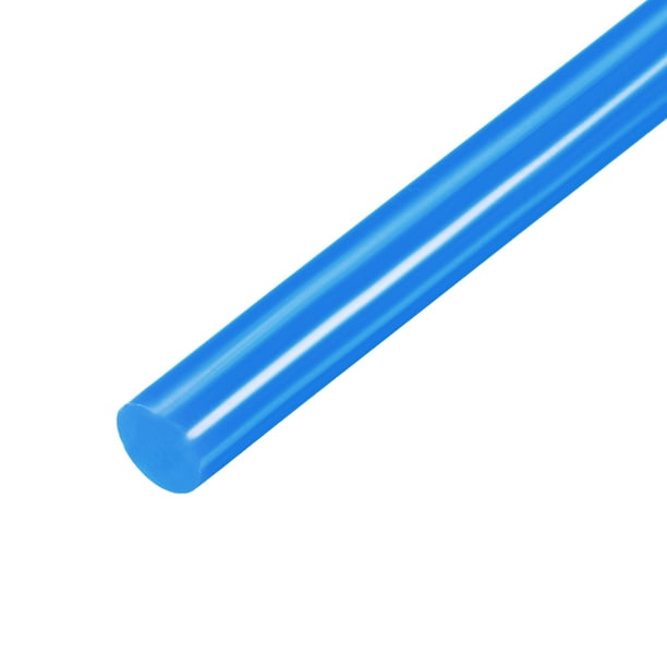 20pcs Chaude Colle Bâtons pour Colle Pistolet 7mm/0.28 pouce x 10 pouce  Mini Bâton Colle Adhésive Thermofusible Bleu 