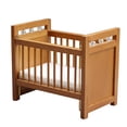 thumbnail image 1 of Cuna de bebé de madera Dollhouse Furniture en miniatura a escala 1:12, 1 of 3