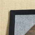 thumbnail image 3 of Safavieh Natural Fiber Collection NF441A Border Sisal Area Rug, 5' x 8', Maize / Black, 3 of 3
