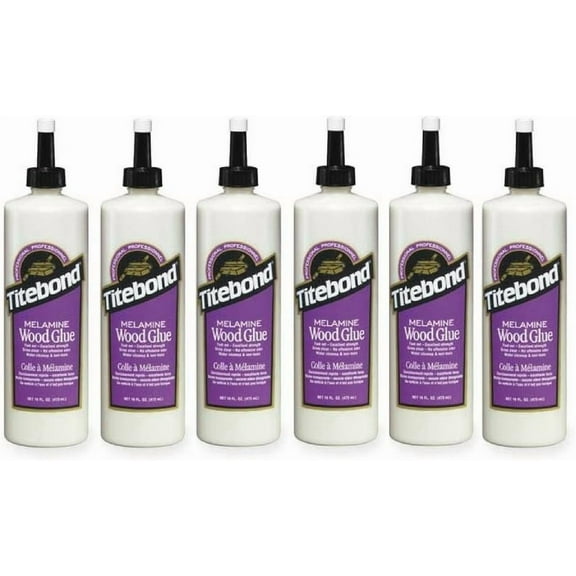 6 Pack Franklin 4014 Titebond Melamine Glue - 16-oz Bottle