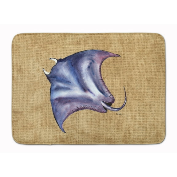Stingray Machine Washable Memory Foam Mat