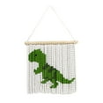 thumbnail image 2 of de Material de tapicería de de DIY de dibujos animados borla con colgante de pared para la decoración de de Dinosaurio perfecl tapiz de cuentas, 2 of 7