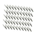thumbnail image 2 of 50 pinzas de de metal, pinzas de multifuncionales de 51 mm para pruebas eléctricas, laboratorios y manualidades., 2 of 8