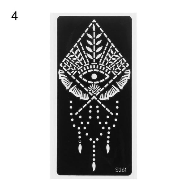 JIAYAN Henna Tattoo Stencil Temporary Hand Tattoos DIY Body Art Paint Sticker Template Indian Wedding Painting Kit Tools JIAYAN Henna Tattoo Stencil Temporary Hand Tattoos DIY Body Art Paint Sticker Template Indian Wedding Painting Kit Tools