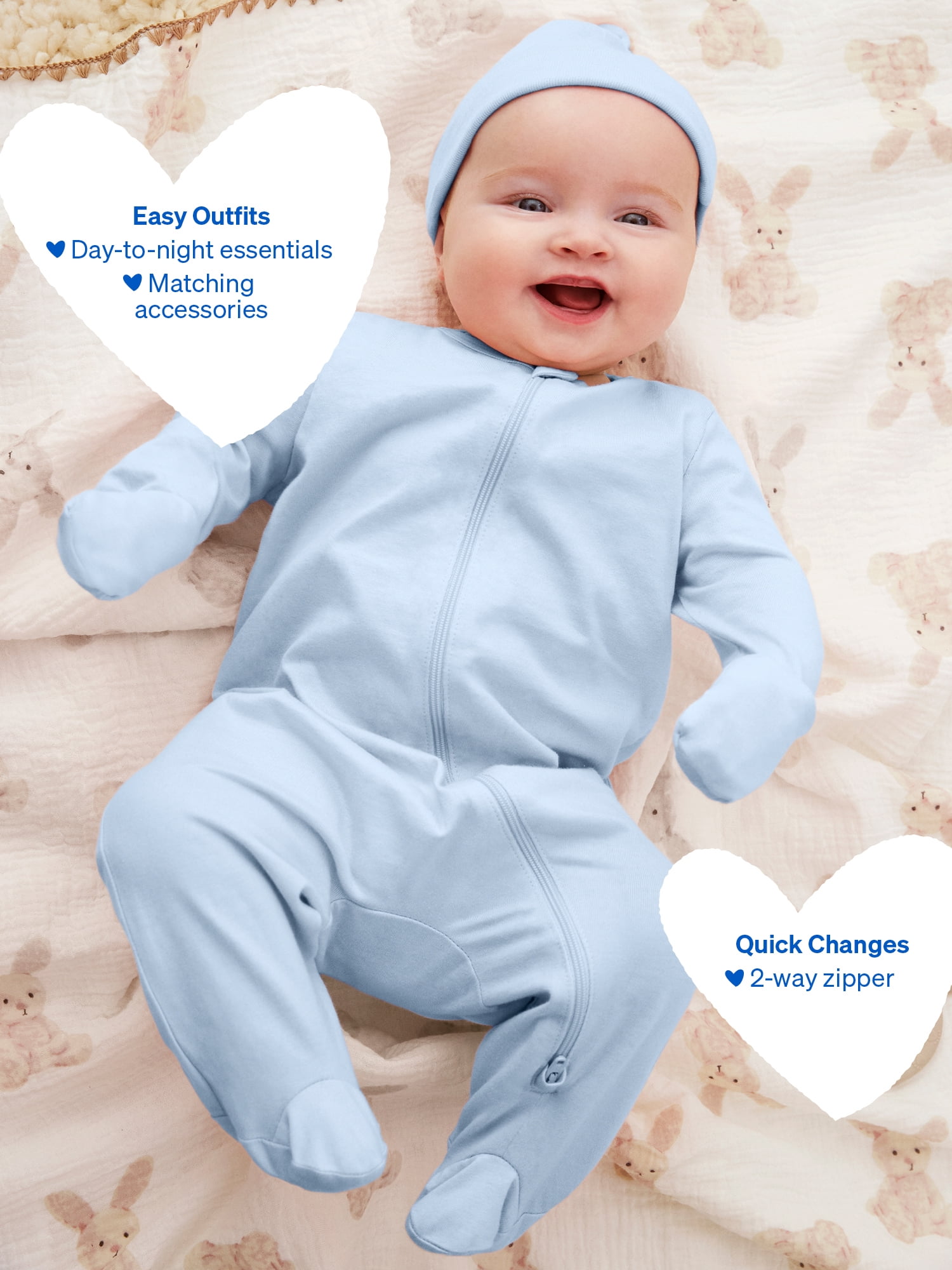 Garanimals Newborn Baby Boys & Girls Cotton Gift Set, Sizes Newborn-6/9 Months, 20-Piece​