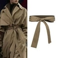 thumbnail image 2 of Yokua Selftied Belt Adjustable Waist Belt Overcoat Waiststrap Decorative Ribbon Sash, 2 of 17