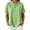 Green, variant on Women's Short Sleeve Sweatshirts Button Oversized Sweatshirt Casual Solid Color Lightweight Pullover Tops