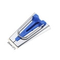 thumbnail image 2 of Bias Tape Maker Kit 25mm Sewing Quilting Tools, Blue, 3 Pieces, 2 of 6