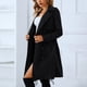 thumbnail image 4 of Abrigo con cinturón para mujer, chaqueta con solapa para mujer, chaqueta con solapa doble de largo medio, chaqueta con cinturón para mujer, mayor durabilidad, 4 of 8