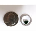 thumbnail image 3 of 1.55ct Natural Tsavorite diamonds circle pendant 14kt, 3 of 3