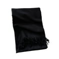 thumbnail image 2 of Women Winter Warm Scarf Elegant Contrast Color Tasseled Shawl Wrap Long Stoles Oversized Soft Scarves Fall Gifts, 2 of 4