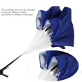 thumbnail image 3 of Resistance Parachute for Speed Training, Running, Football, Strength Training, Umbrella, Blue, 3 of 4