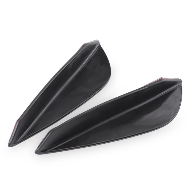 Universal Coche Bumper Difusores de labios Spoilers de plástico SPISTROS DE VEHÍCULO Decoración delantera Accesorios automotrices Colorfast Brillo brillante 4 piezas Inevent VI001842-02B