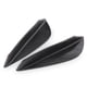 thumbnail image 2 of Riwesomey Paquete de 4 difusores universales de labios para parachoques de coche, alerones adhesivos, divisores de vehículos, protectores contra Automoción decorativa y accesorios Negro brillante, 2 of 8