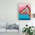 thumbnail image 3 of Trademark Fine Art 'Sky High Giraffe II' Canvas Art by Carolee Vitaletti, 3 of 4