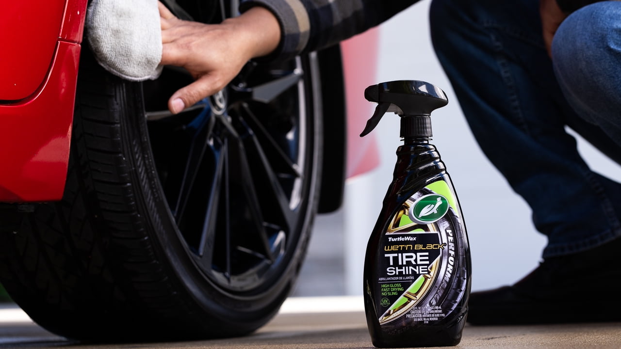 Turtle Wax Wet’n Black Tire Shine, 16 fl. oz.