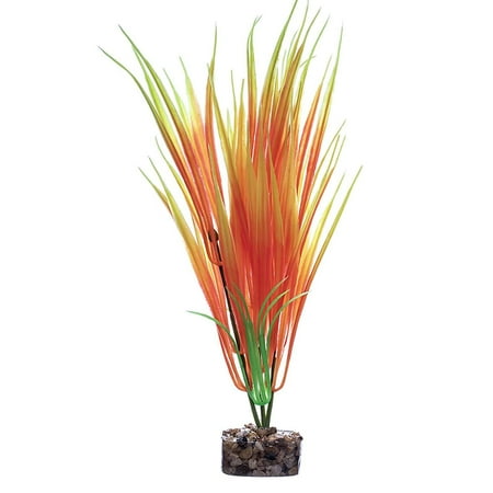 UPC: 0046798780458 | GloFish Plant Aquarium Décor Orange and Yellow Large Fluorescent Under Blue LED Light