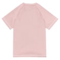 thumbnail image 6 of FORMRS Boys Rash Guard Short Sleeves Swim Shirt Quick Dry UPF 50+ Sun Protection, Sizes 3-12T, Pink Halloween Ghosts, 6 of 6