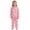 H249 Pink, variant on SJLDQY Toddler Girls Satin Silk Pajama Sets Button Down Long Sleeve Shirts Pants 2 Piece Pjs Sets Casual Sleepwear Comfy Loungewear Sets