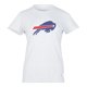 thumbnail image 1 of NFL Playera Aficionado Básica Buffalo Bills Blanco para Mujer, Talla Chica, 1 of 5