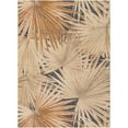 thumbnail image 4 of Unique Loom Outdoor Botanical Collection Area Rug - Meadow (5' 1" x 7' 1" Rectangle Multi/Beige), 4 of 8