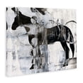 thumbnail image 4 of Stupell Industries Horse & Abstract Circles Animals & Insects Painting Gallery Wrapped Canvas Art Print Wall Art, 20 x 16, 4 of 8