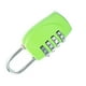 thumbnail image 3 of Speravity Office 4-digit Combination Lock Camping Business Security Luggage Resettable Suitcase Trip Locker Accessories Gate Door Padlock Herramientas y ferretería Verde, 3 of 6