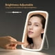 thumbnail image 3 of Espejo de maquillaje NEZZOE recargable con luces, portátil, de viaje, 3 of 7