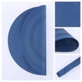thumbnail image 2 of Unique Bargains Set of 6 Round Placemats for Kitchen Dining Table Decor Blue, 2 of 7