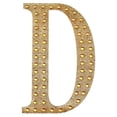 thumbnail image 2 of Balsa Circle 6" Gold Solid Letter D Self-Adhesive Rhinestones Gems Sticker, 2 of 7