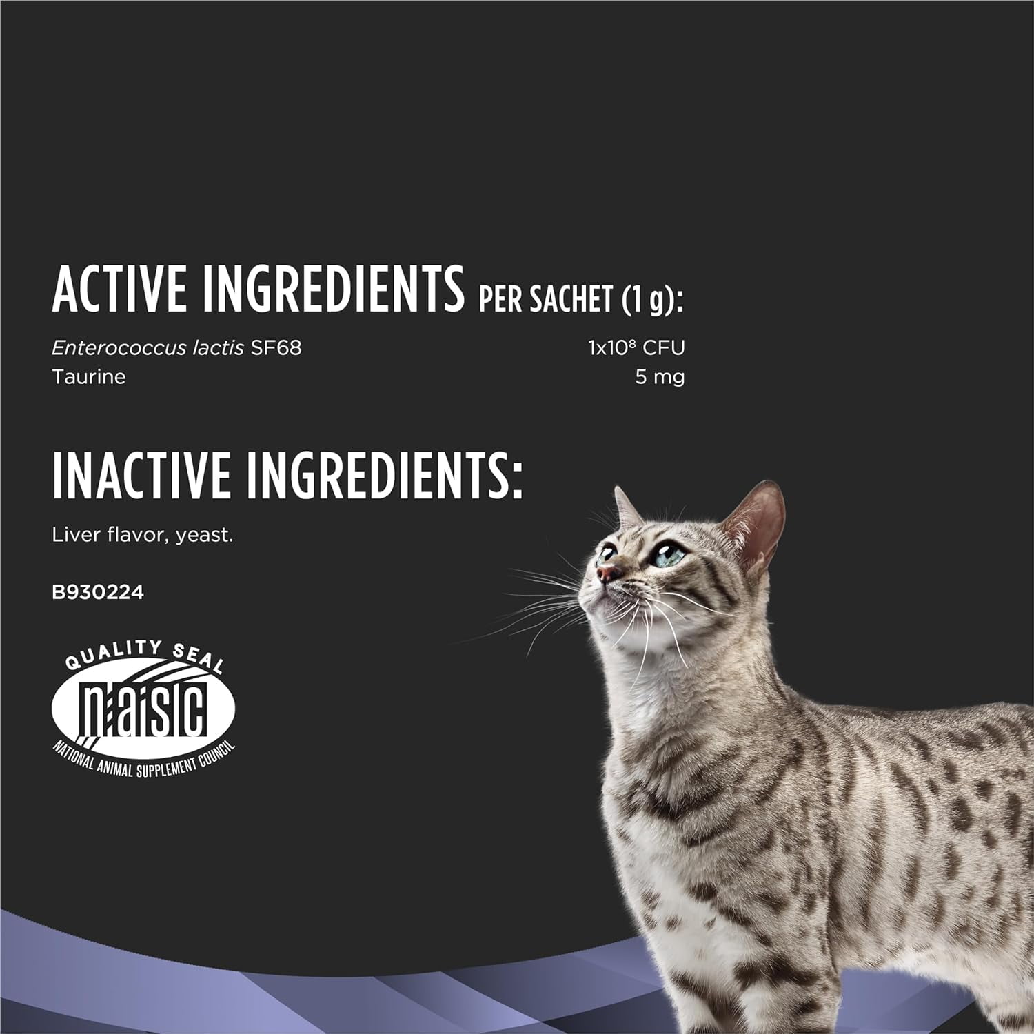 Purina Pro Plan Veterinary Supplements FortiFlora Cat Probiotic for Cats with Diarrhea 30 ct. Box (2-Pack)