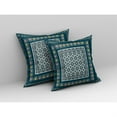 thumbnail image 2 of Amrita Sen Broadcloth Zippered Pillow With BlueBeige Finish CAPL241BrCDSZP18x18, 2 of 5