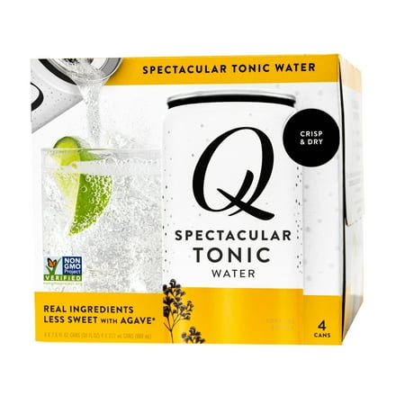 Q Spectacular Tonic Water 7.5 oz 4 cans