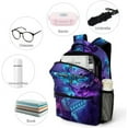 thumbnail image 2 of 17" Cartoon Minecraft Backpack Laptop Bag Outdoor sports Anime Minecraft Travel Backpack, 2 of 5