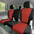 thumbnail image 3 of For 2016–2022 Honda Pilot LX | EX | EX-L FH Group Neoprene Custom Fit Waterproof Car Seat Covers - 2nd Row Red, 3 of 7