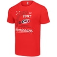 thumbnail image 2 of Men's Starter  Red Carolina Hurricanes Arch City Team Graphic T-Shirt, 2 of 3