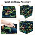 thumbnail image 4 of Frog Foldable Storage Cubes with Handle, 10.8"x10.5"x10.6", Large Capacity - Storage Bins, Storage Basket, Toy Box, 4 of 6